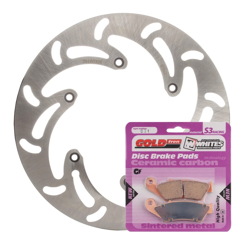 Brake Disc & Pad Front Kit – KTM 300 EXC ’98-’03 – Wave