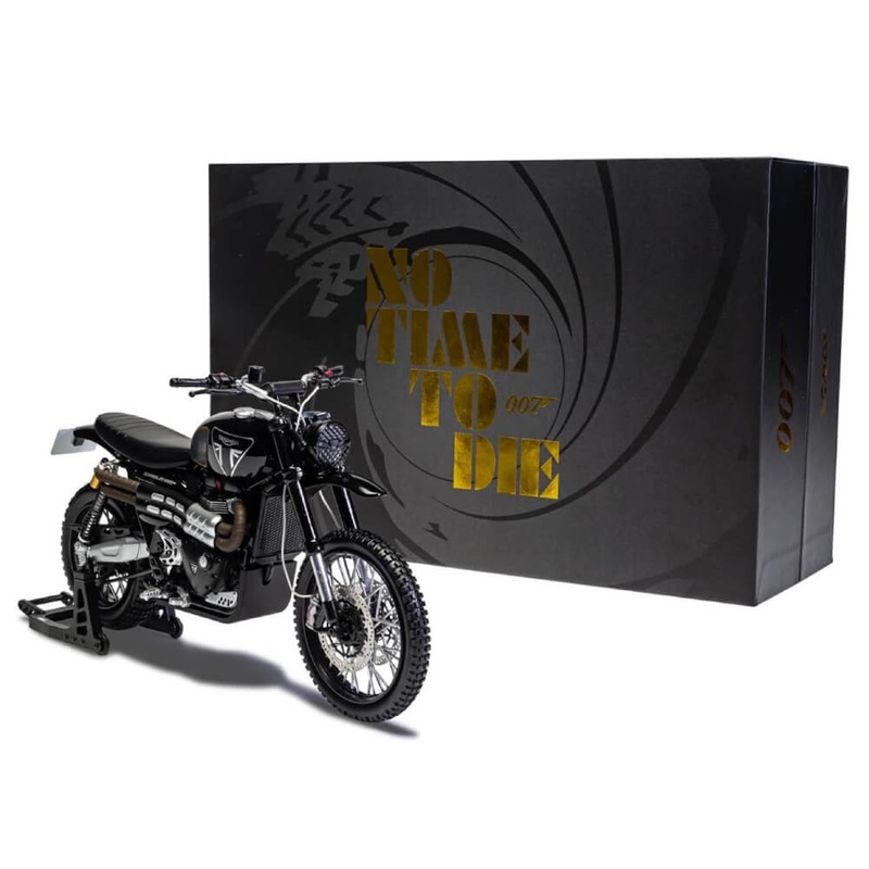 CORGI Scrambler 1200 ‘No Time To Die’ 1:12 Scale Model