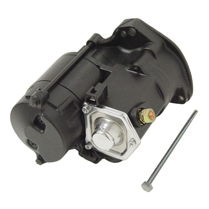 High Performance Starter Motor- Black 89-06 Big Twin (Except 06 Dyna) OEM# 31553-90 & 31553-94