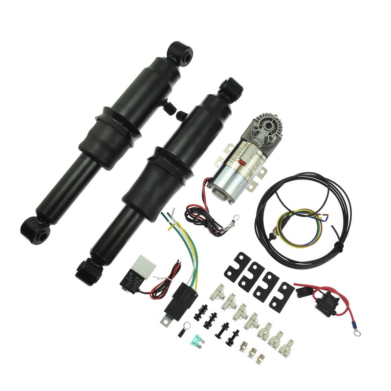Motorcycle Rear Air Ride Suspension for Harley Touring ’94-’18 | Mactions