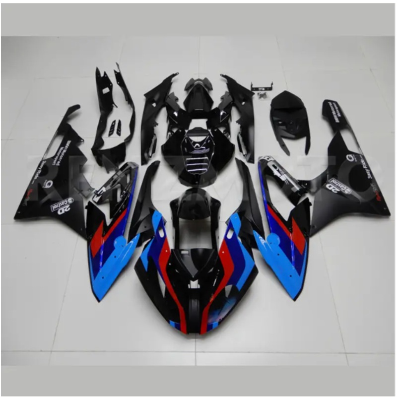 SBK Red Blue And Black Fairing Kit For Bmw s1000rr 2015-2024 Abs Injection Bodywork Kit