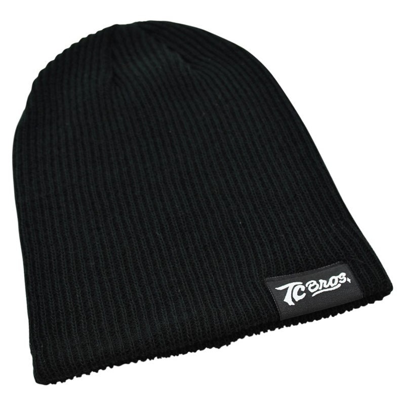 TC Bros. Slouch Beanie – Black