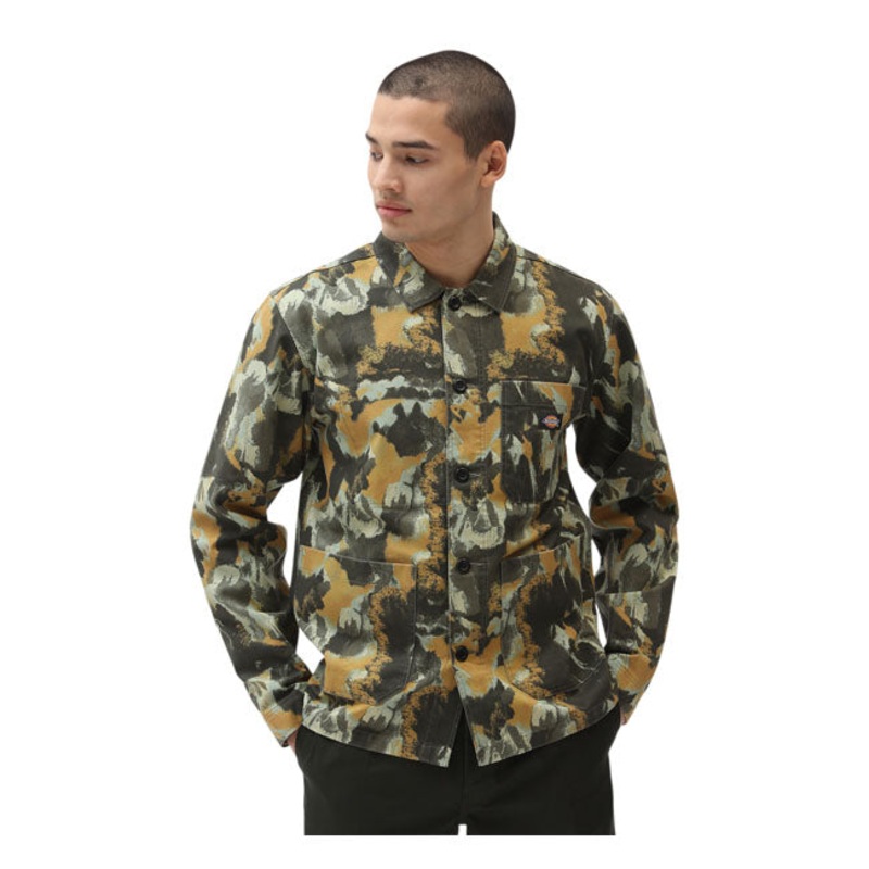 Dickies Crafted Camo Overshirt Camouflage
