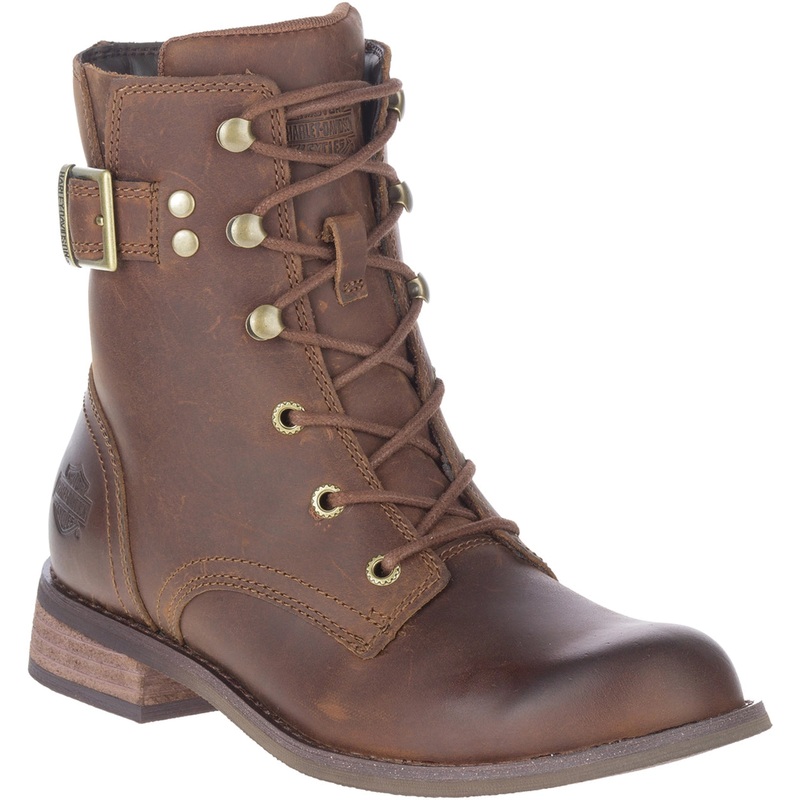 Harley-Davidson Women’s Dorilee 6-Inch Brown Motorcycle Boots D84750