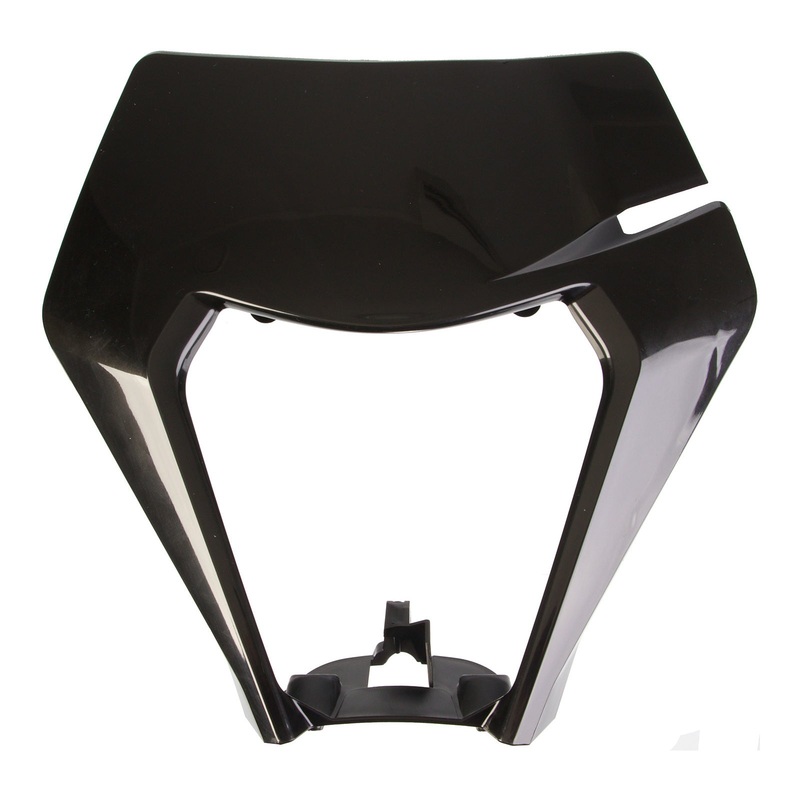 Polisport Number Plate / Headlight Mask KTM EXC/EXC-F ’20-’21 – Black