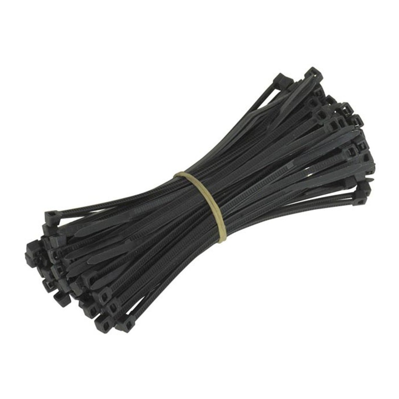 Whites Cable Ties 250 x 3.6mm (100/Bag) – Black