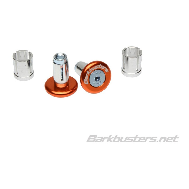 Barkbusters Bar End Plug 14mm/18mm – Orange (Pair)