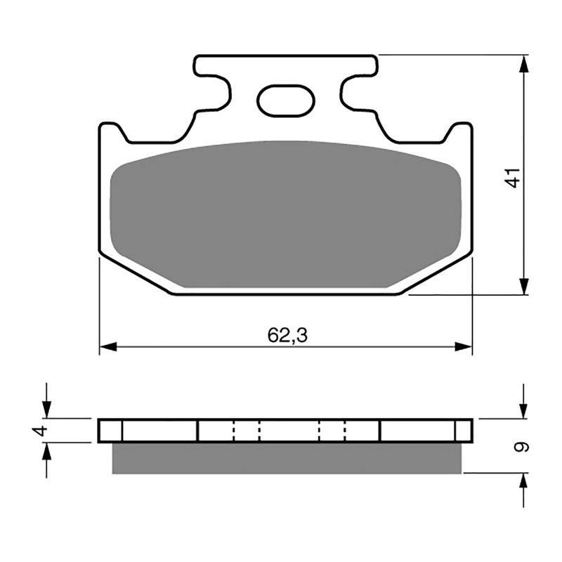 GOLDfren Brake Pads GF001 – S3