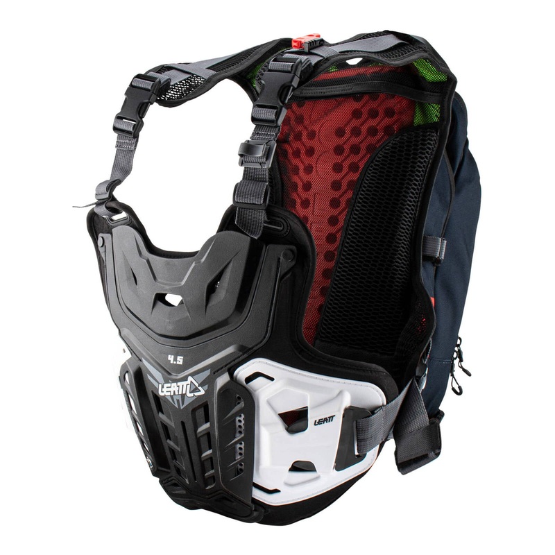 Leatt 4.5 Hydra Chest Protector – Black / Red