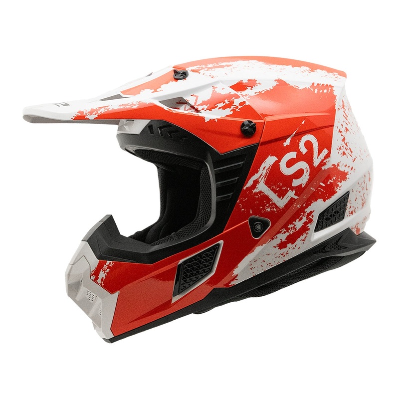 LS2 MX706J COZ Hyde Junior Helmet – Red / White 06