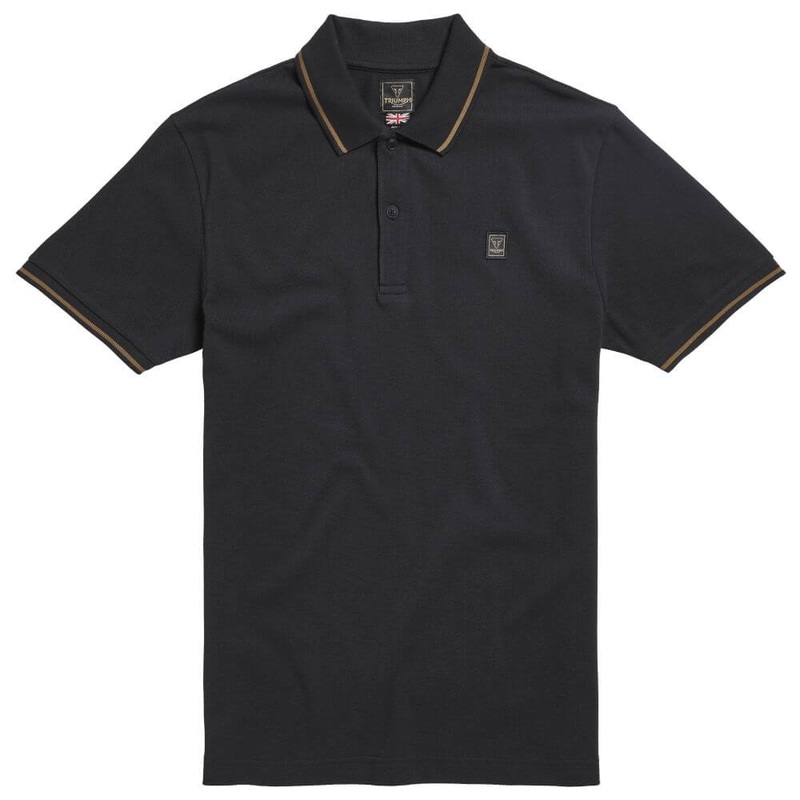 Lustleigh Polo Shirt Jet Black / Gold