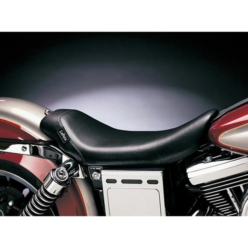 Bare Bones Smooth Solo Seat Black Vinyl