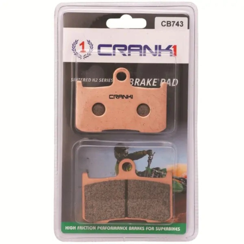 BRAKE PADS FRONT INDIAN CHEIF VINTAGE  2014 ONWARDS- CB743-CRANK1 Sintered Brake Pad