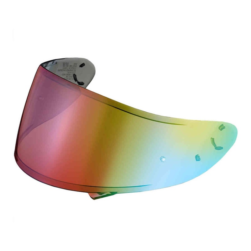 Shoei Visor NXR Ryd (X-Spirit 3 CWR-1) with Pin – Spectra Rainbow