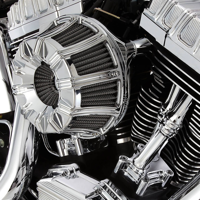 10 Streak Air Cleaner Intake Filter Fit Harley Touring ’00-07 Dyna ’17 | Mactions