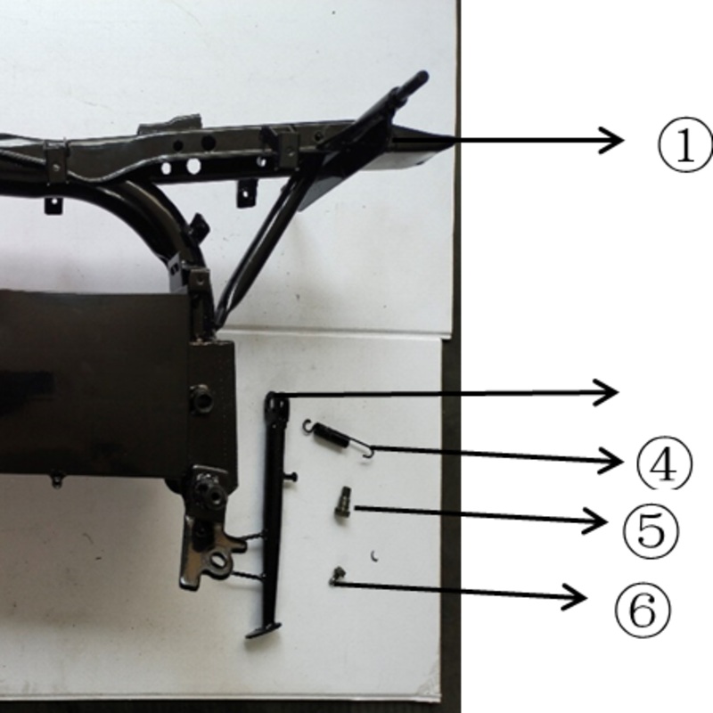 10*13*13 Single Brace Screw – 1500W Electric Mini Bike