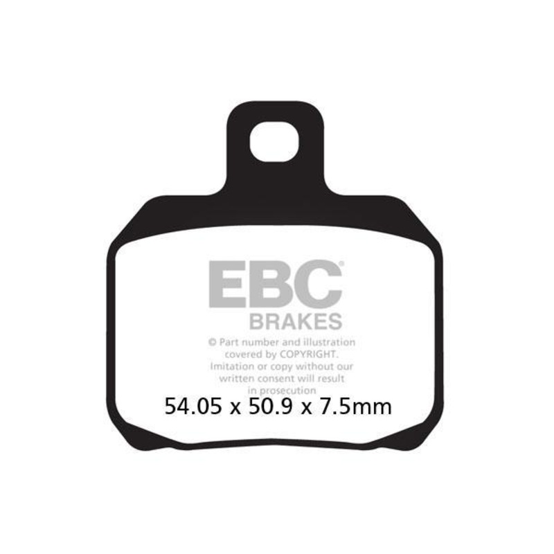 Brakes – FA266 Organic (Rear) – EBC