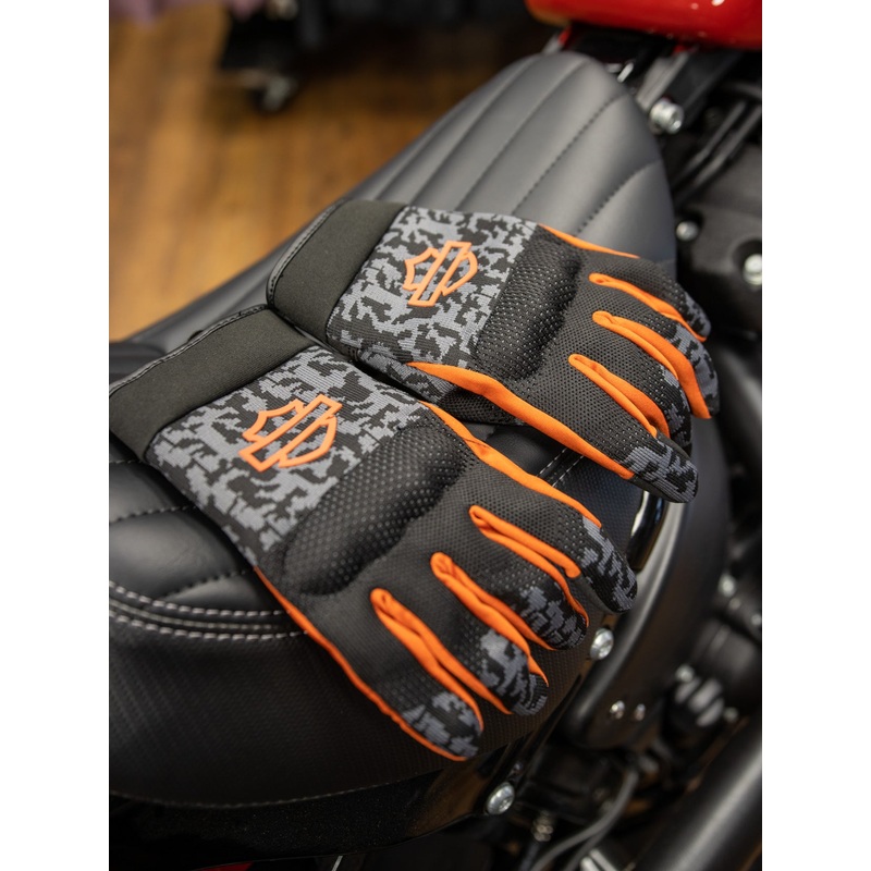 Harley-Davidson Men’s Dyna Knit Mesh Gloves 98135-23VM