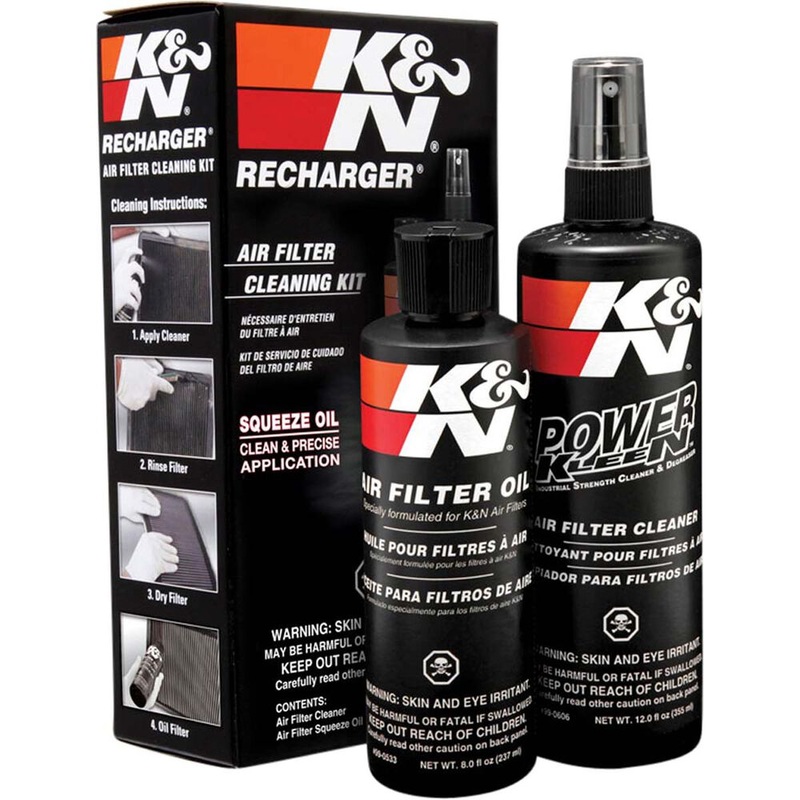 K&N Recharger AirFilter Cleaning Kit – Squeeze Oil