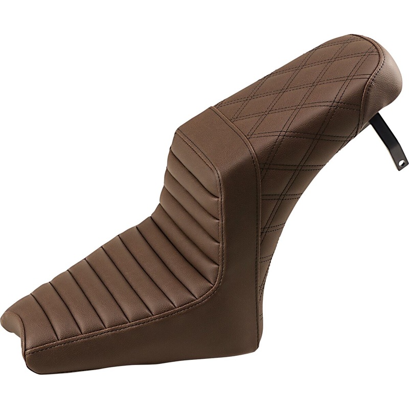 Step Up Front TR & Rear LS Seat, Brown – 18-24 Scoot