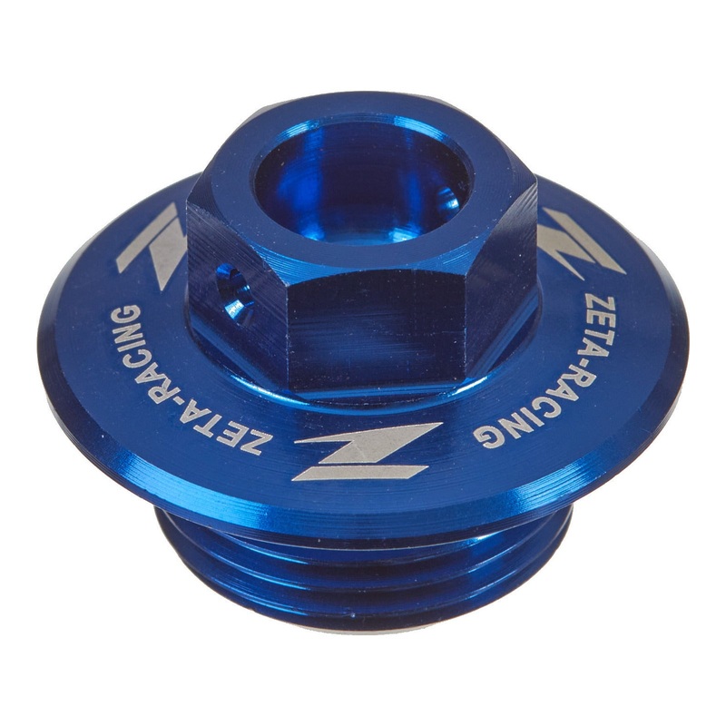 Zeta Oil Filler Plug Suzuki RM/RMZ, Yamaha Serow 250 – Blue