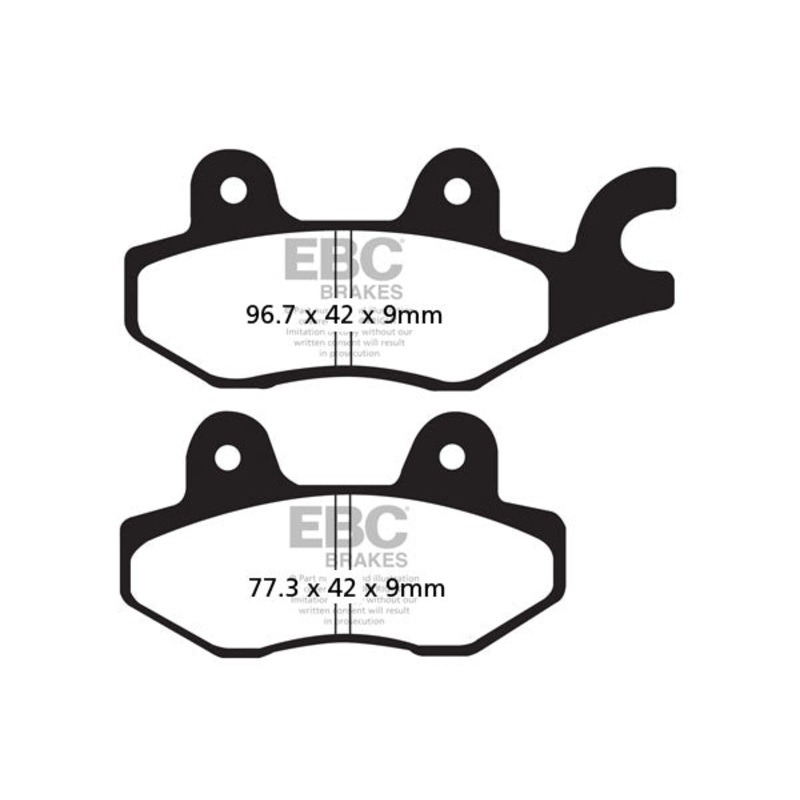 Brakes – FA197HH Fully Sintered- EBC (Front)