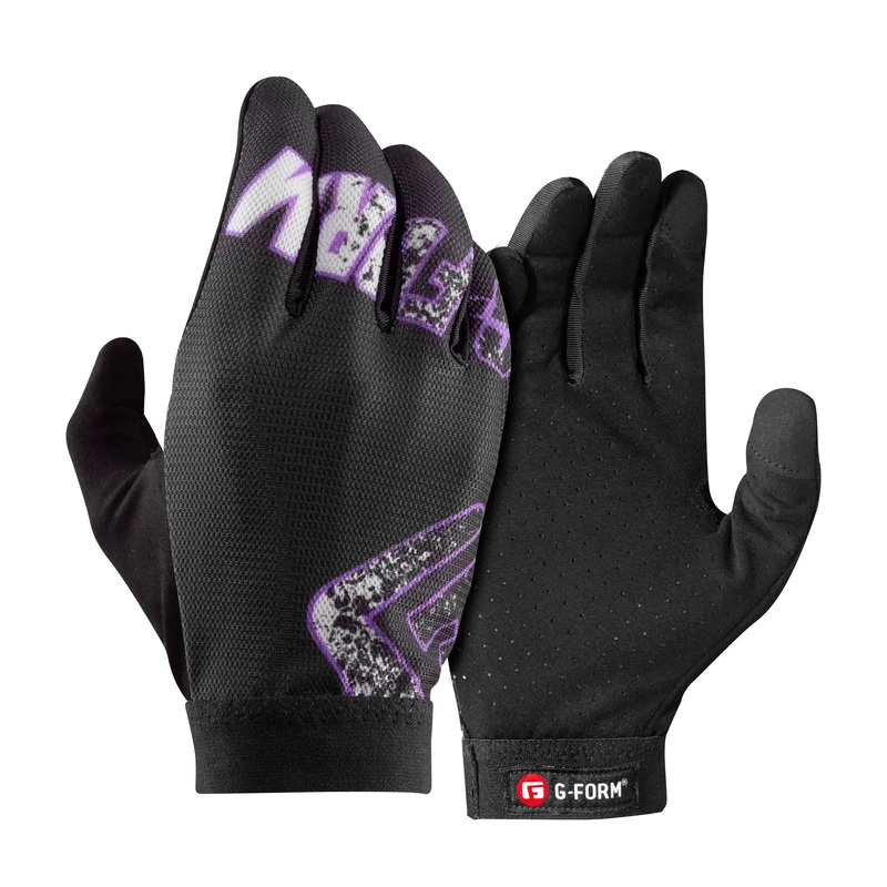 G-Form Tempo Cycle Gloves Black / Purple