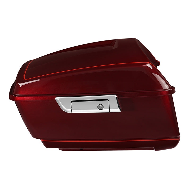 HR3 Mysterious Red Sunglo 2015UC 13.7″ King Size Tour Pack Luggage For 15-24 Harley Touring