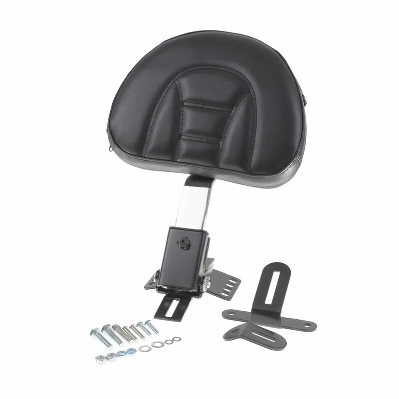 Rider Backrest with Bag For Harley Touring Electra Road Street Glide King ’97-’19 | Mactions
