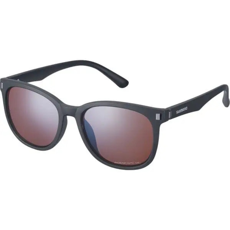 Shimano Tokyo 2 Cycle Glasses Ridescape High Contrast Lens Ebony