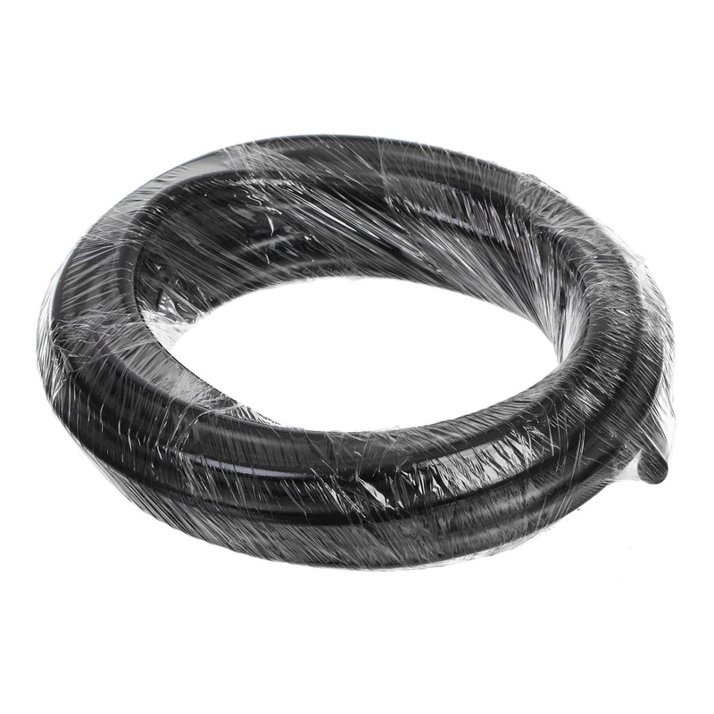 WHITES FUEL HOSE – 6MM (1/4) BLK (25FT ROLL / 7.6M)-NOT EFI