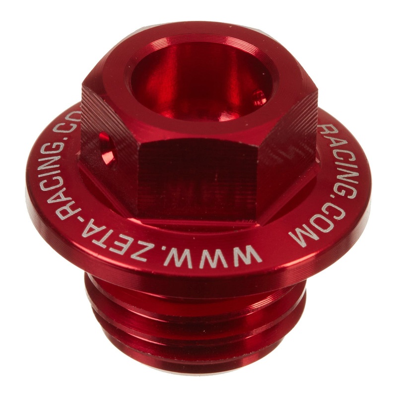Zeta Oil Filler Plug Honda CRF250R ’18- – Red