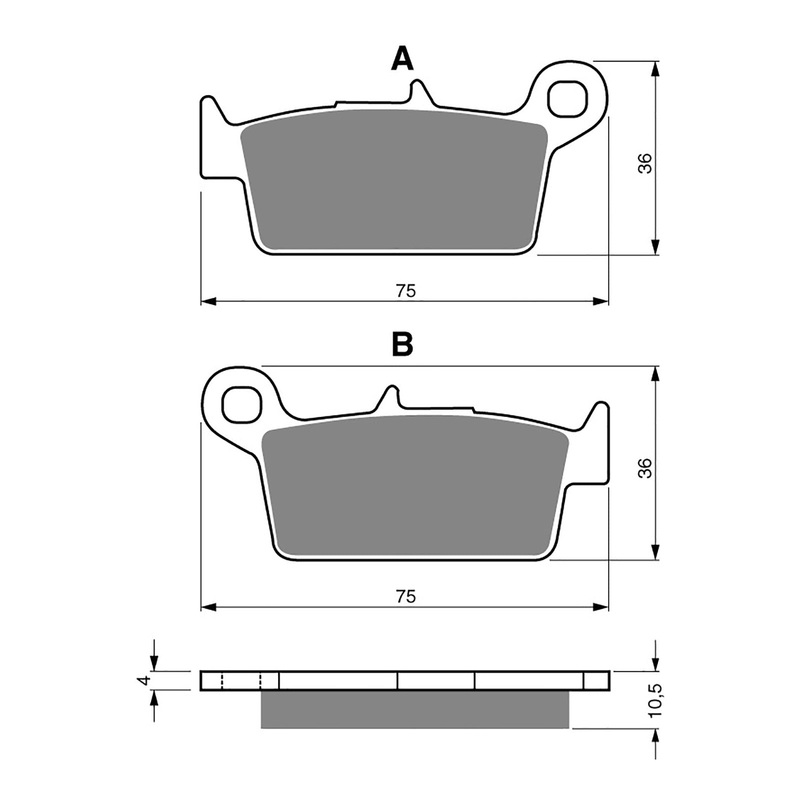 GOLDfren Brake Pads GF003 – S3