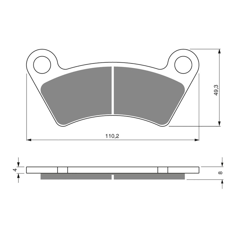 GOLDfren Brake Pads GF294 – K5