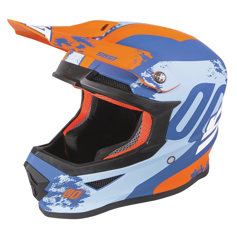 Shot Furious MX Shadow Blue / Matt Orange