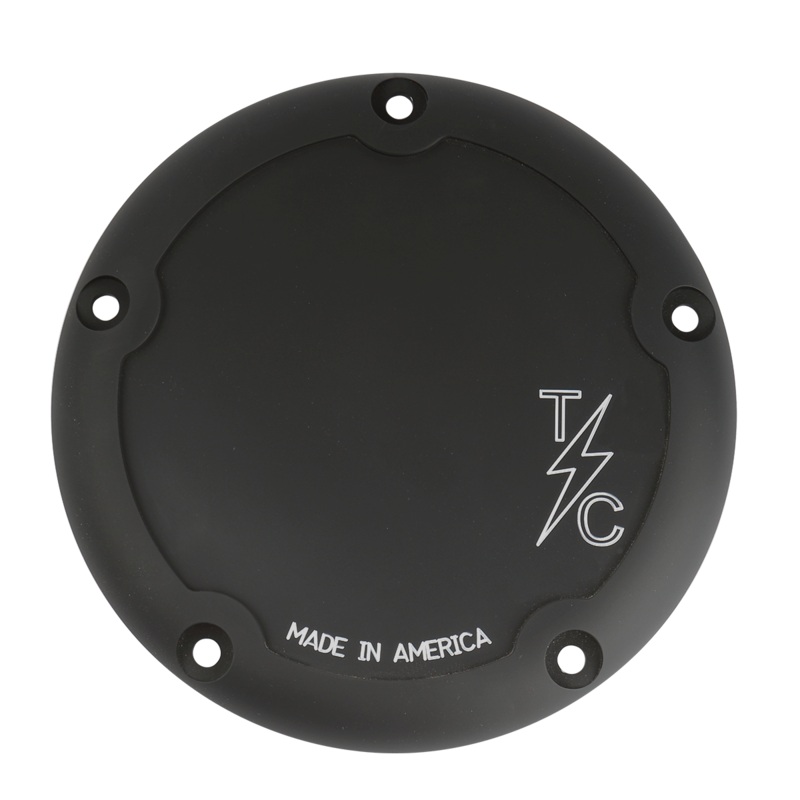 5-Hole Dished Billet Derby Cover