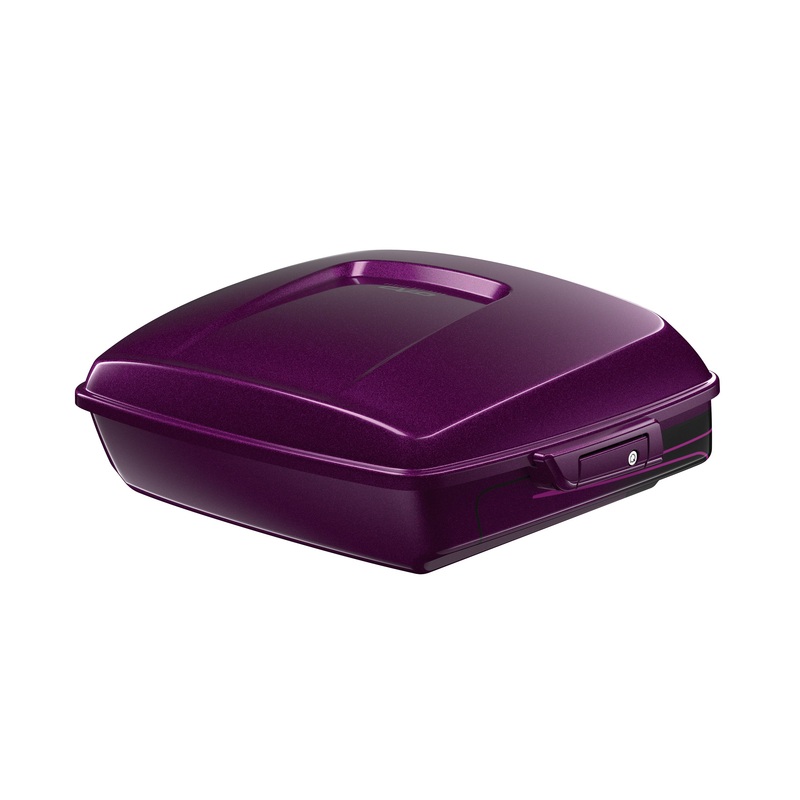 Harley-Davidson 53001189EZK Chopped Tour-Pak Luggage – Poison Berry Fade