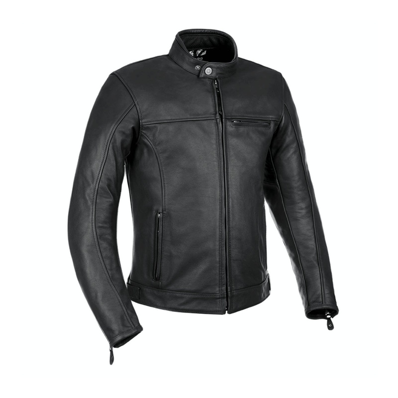 Oxford Walton Leather Jacket – Black
