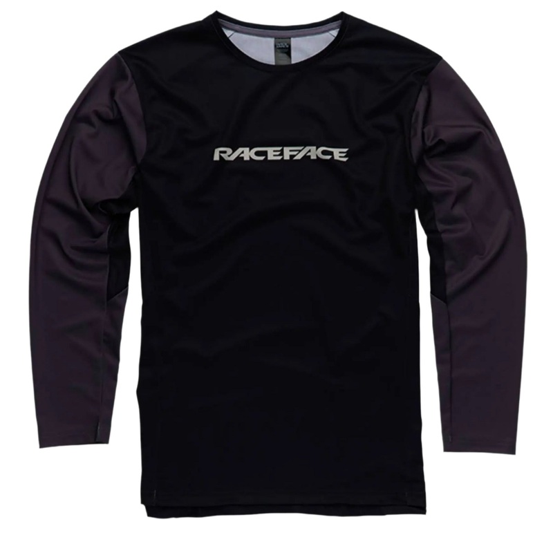 Race Face Indy Long Sleeve Cycle Jersey Charcoal