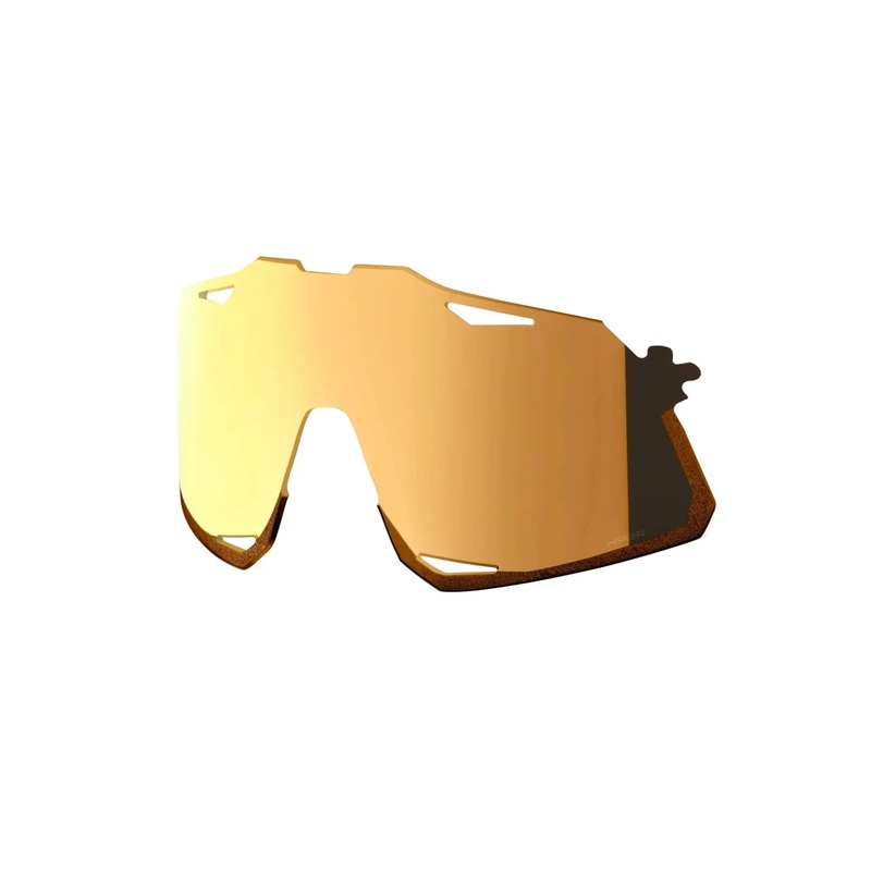 100% Hypercraft Replacement Polycarbonate Lens HiPER Gold Mirror