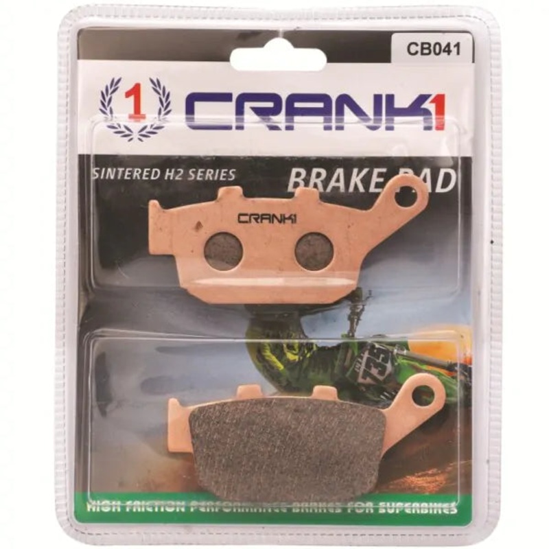 BRAKE PADS REAR TRIUMPH TIGER 800 XR & XRX  2015 TO 2017-CB041-CRANK1 Sintered Brake Pad