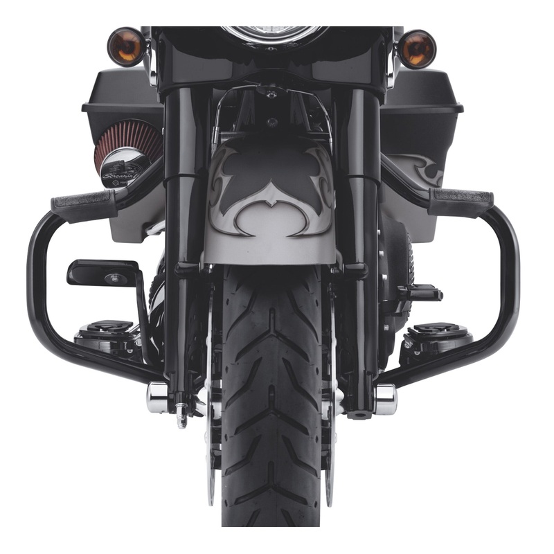 Harley Davidson 49442-10A Mustache Engine Guard KIT-MUSTACHE ENG GUARD,BLACK/T