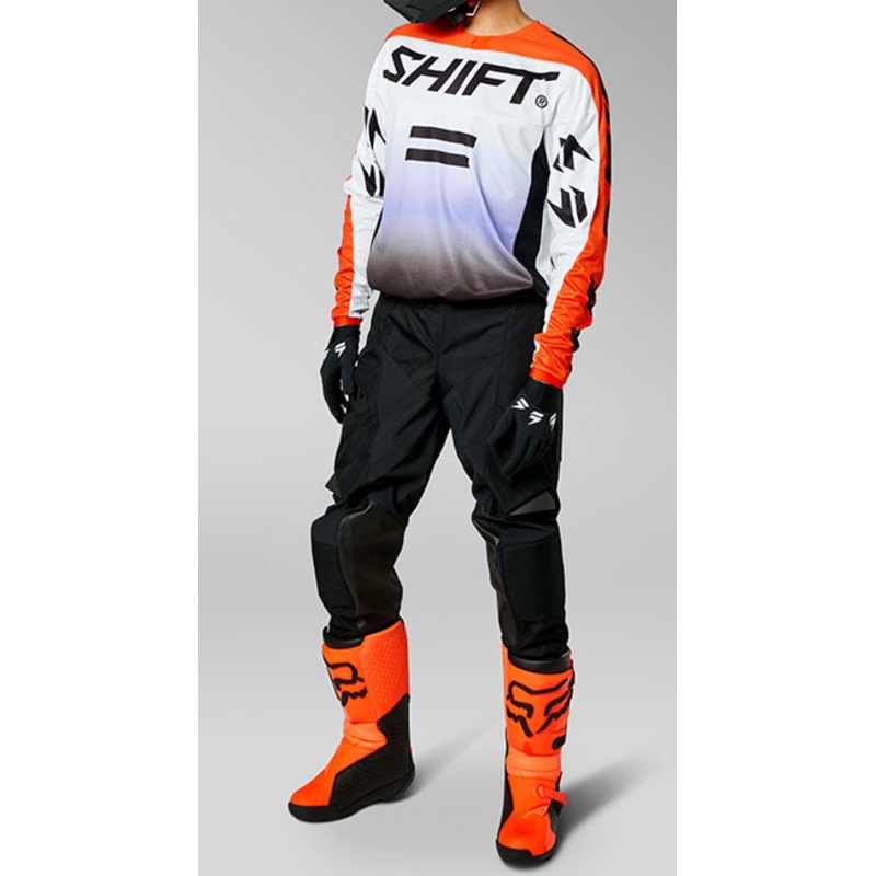 Shift MX – White Label Fade Jersey, Pant Combo