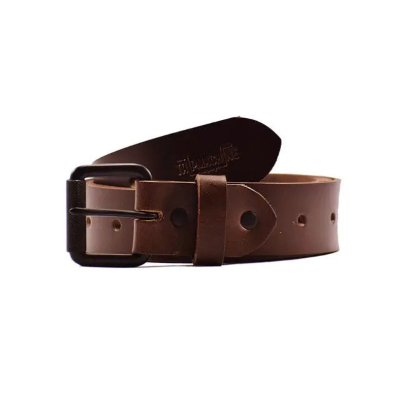 Trip Machine Single Pin Belt Tobacco Brown