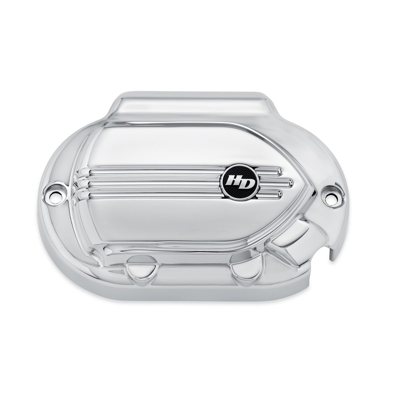 Harley Davidson 25800063 Defiance Transmission Side Cover – Chrome KIT,PT CVR MISC CMPNT,TRANS,CH
