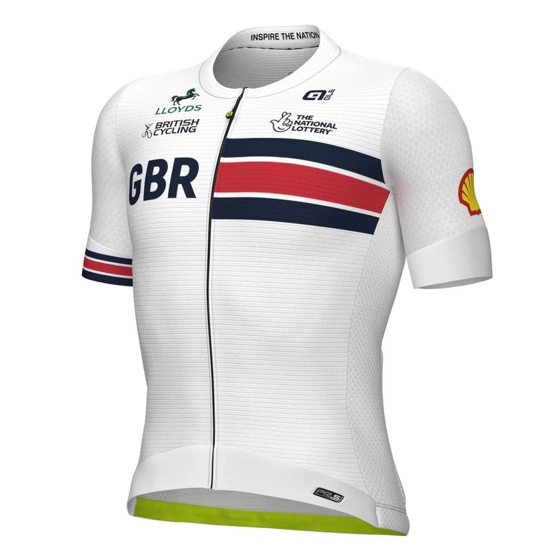 Ale Clothing British Cycling Official PR-S Short Sleeves Cycle Jersey UK