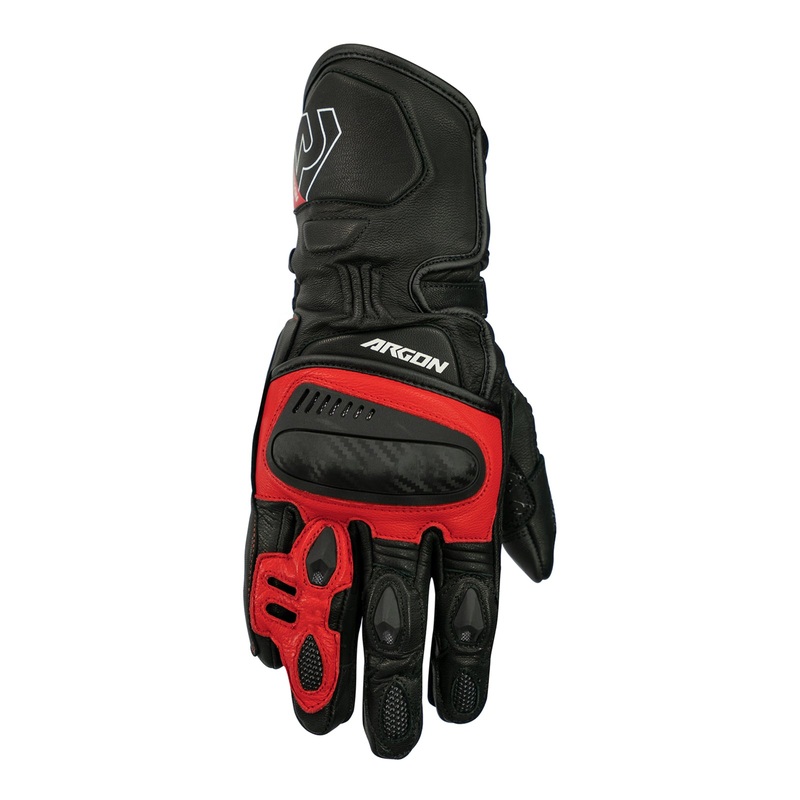 Argon Engage Glove – Stealth Black / Red
