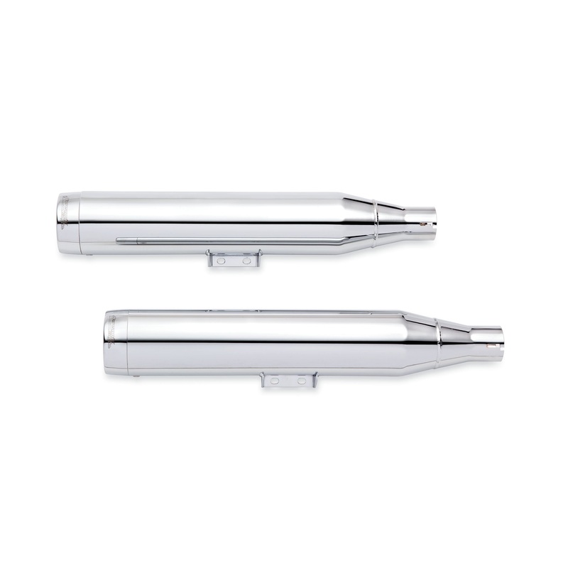Harley Davidson 64900638 Screamin’ Eagle Street Cannon Mufflers Screaming – Chrome – Short KIT,MUF/AUX VOL,SHORT, HDI