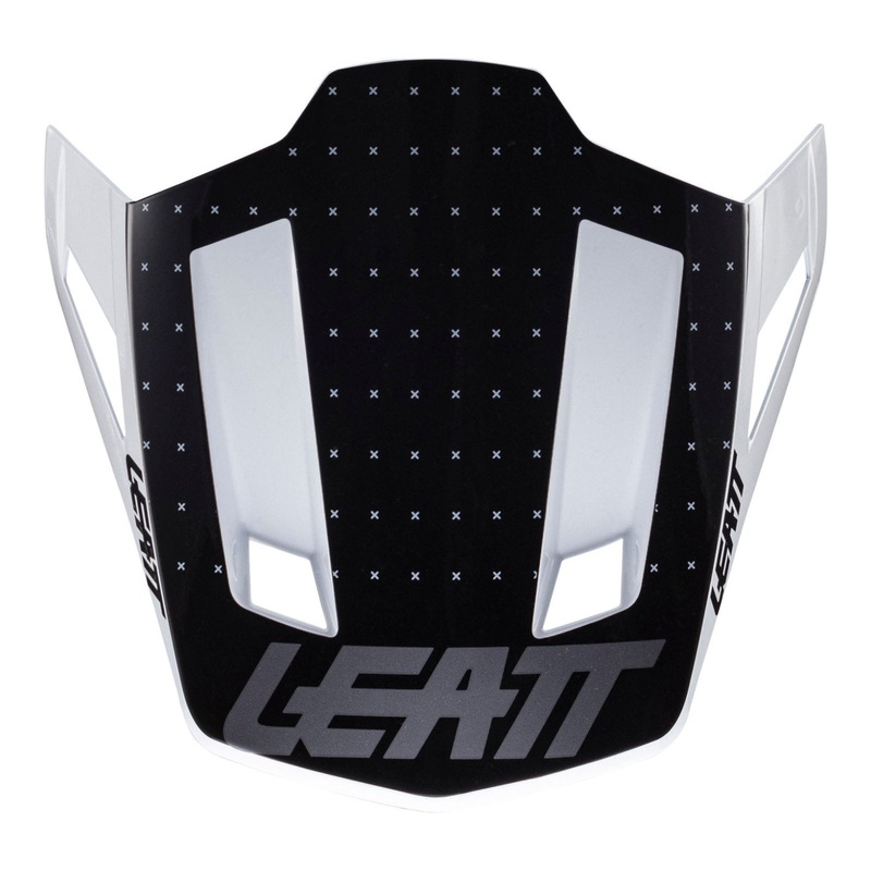 Leatt 8.5 Visor – Black / White