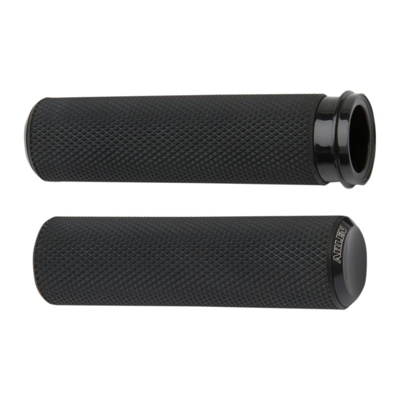 Fusion Knurled Grips, Black – TBW